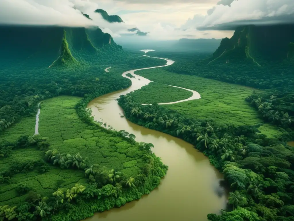 Impresionante imagen 8k del majestuoso río Amazonas y su biodiversidad, descubierta por Francisco de Orellana