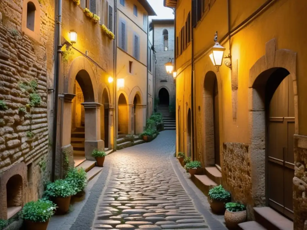 Ciudad subterránea de Orvieto: camino de piedra iluminado, historia, carácter arquitectónico y misterio