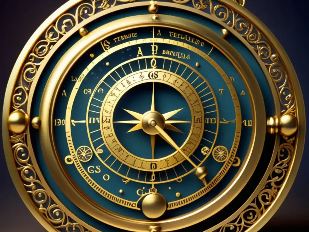 Astrolabe antiguo: evolución tecnología de navegación