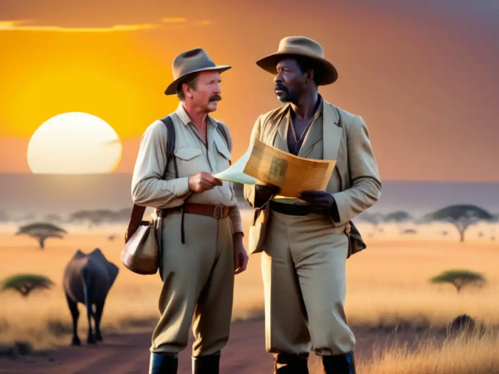 Stanley y Livingstone: Marcando rutas en África