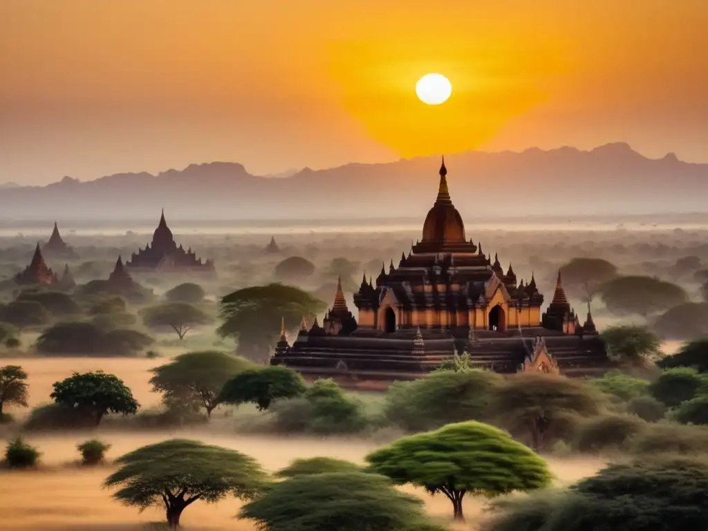 Descubrimientos arqueológicos en Asia: Bagan, Myanmar, templos antiguos y paisajes mágicos