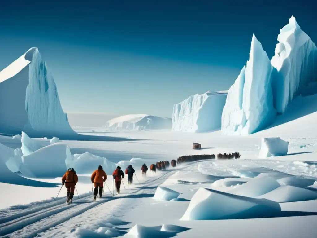 Batalla en el Polo Sur: Scott y Amundsen contra el Hielo