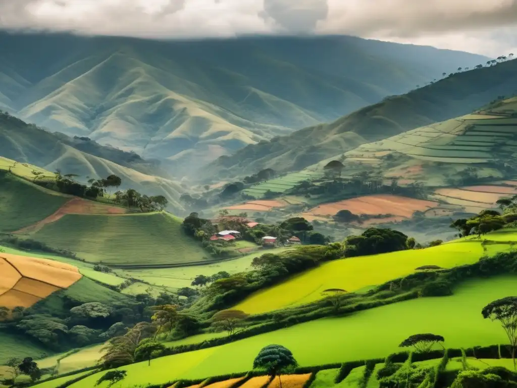 Conquista de Colombia: Sebastián de Belalcázar lidera tropas hacia el sur en paisaje vintage