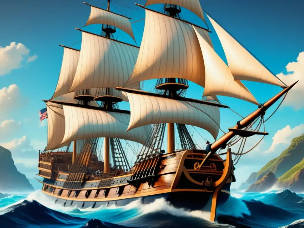 James Cook y su odisea en el Pacífico desconocido a bordo del HMS Endeavour