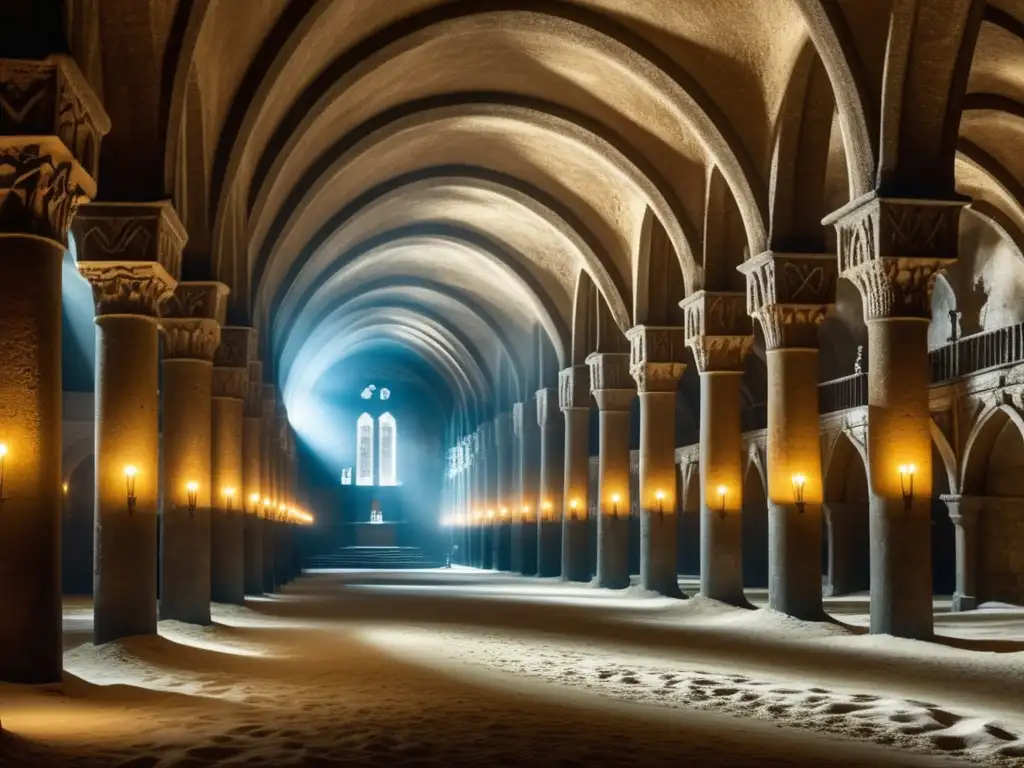 Catedral de Sal en la ciudad subterránea de Wieliczka: majestuosidad y belleza en esculturas y chandeliers de sal