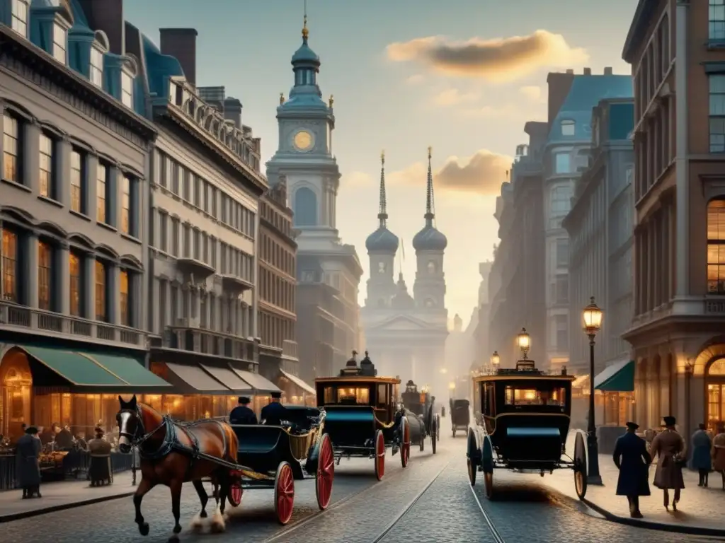 Ciudad del siglo XIX: arquitectura, transporte y sociedad Ciudad del siglo XIX: Descubrimientos científicos y efectos duraderos