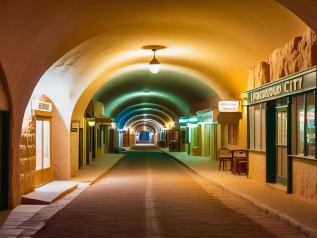 Ciudad subterránea de Coober Pedy: Encanto vintage, arquitectura única y tesoros ocultos en sus calles iluminadas por farolas antiguas