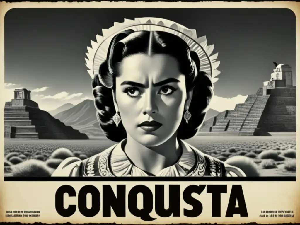 Representación cinematográfica de la Conquista de México con Hernán Cortés