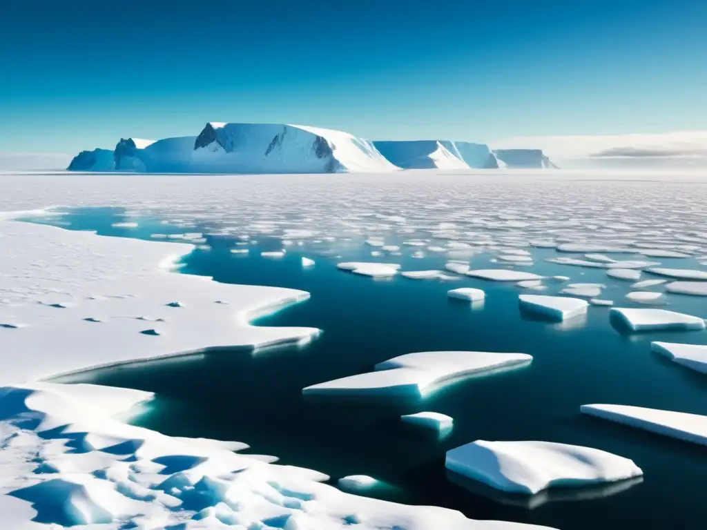 Paisaje ártico: Desafío climático y supervivencia en el Polo Norte