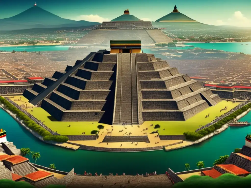 Las huellas de Hernán Cortés: Descubrimiento de México en Tenochtitlan, la antigua ciudad azteca