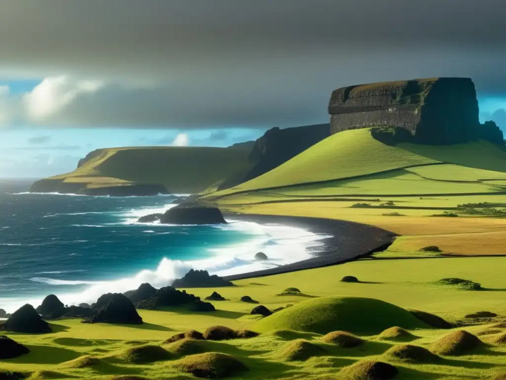 Descubrimiento de Isla de Pascua: Controversias, Roggeveen y la hermosa panorámica vintage