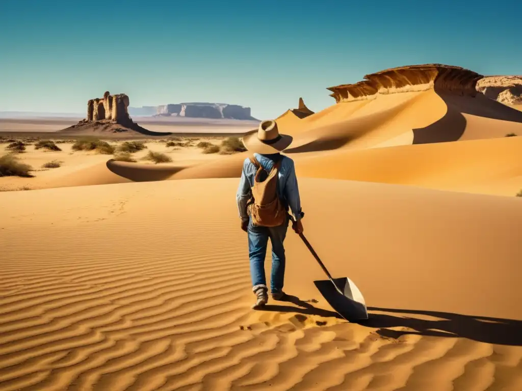 Desierto dorado y solitario: encontrar agua en el desierto