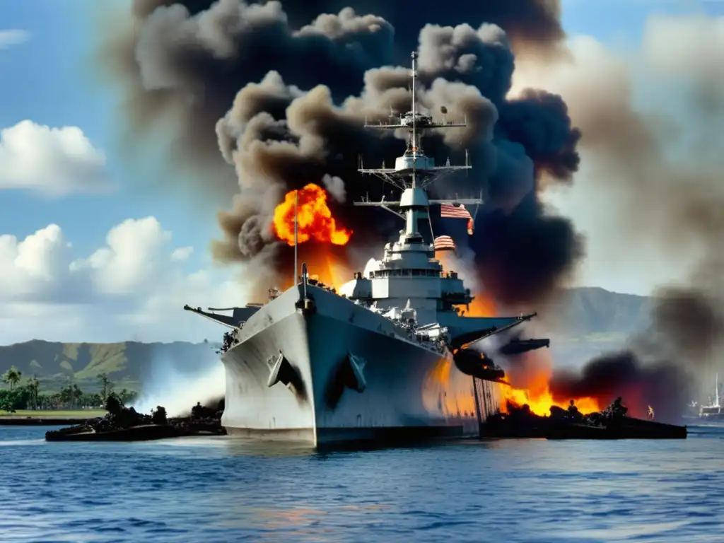 Devastación en Pearl Harbor, 1941 El USS Arizona: Testimonio del infame barco hundido en Pearl Harbor