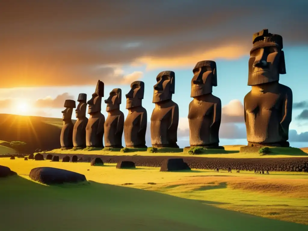 Moai de Isla de Pascua: misterio y belleza en el Pacífico