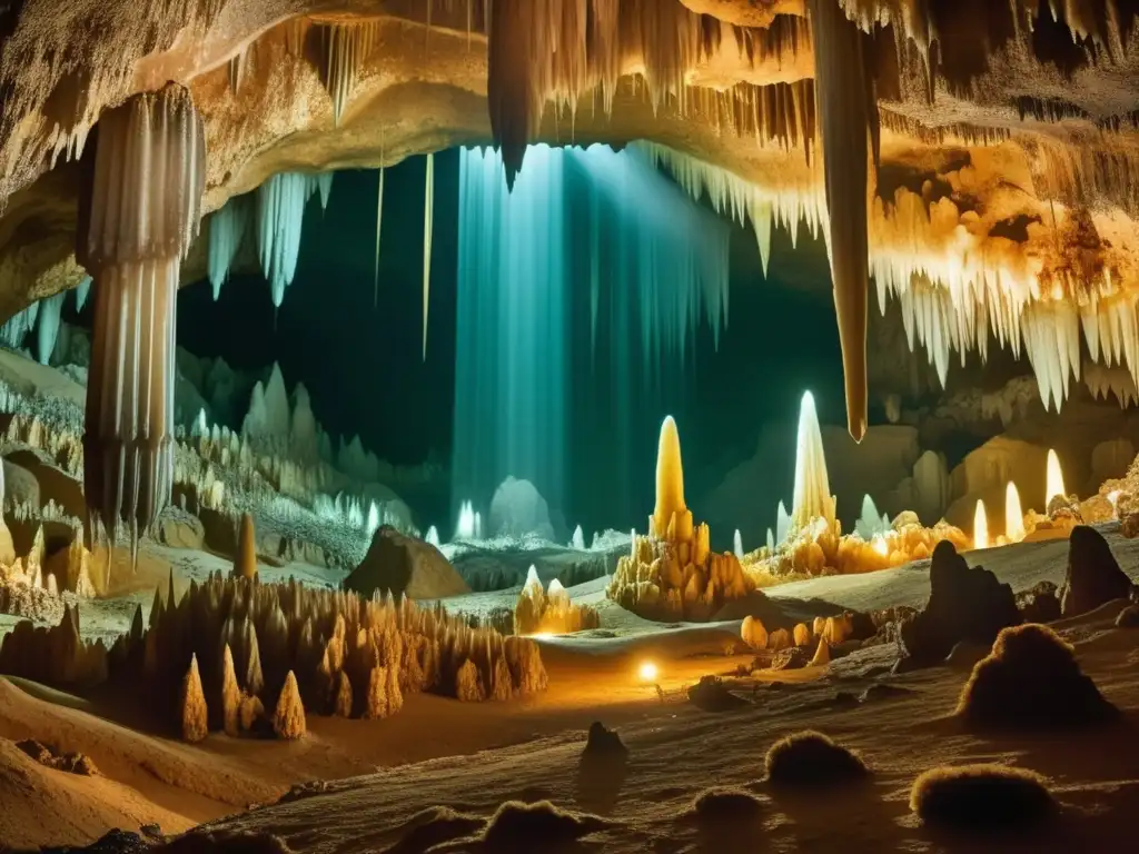 Cuevas de Wind Cave: belleza y diversidad subterránea, estalactitas relucientes, formaciones de cuevas en tonos terrosos