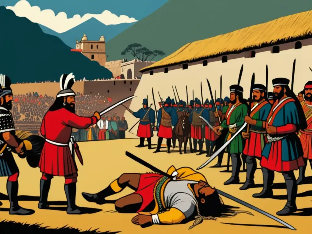 Atahualpa ejecutado y Cuzco saqueado - El legado de Pizarro: cómo la conquista del imperio Inca cambió el mundo