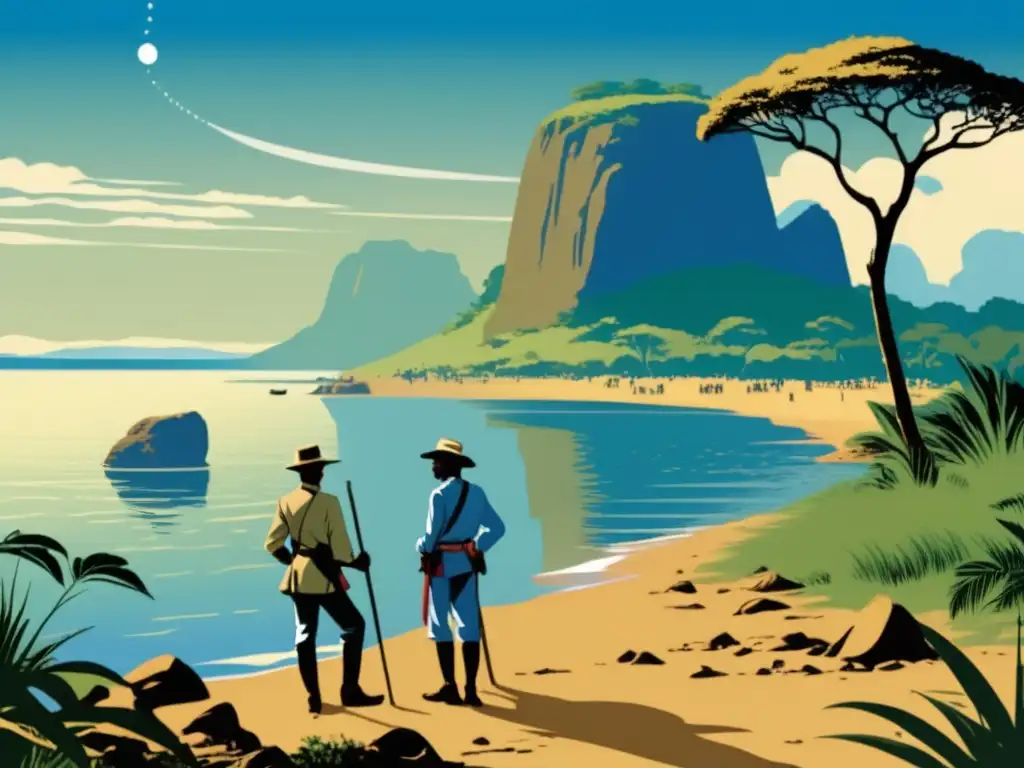 Cazadores de misterios: Livingstone y Stanley, dúo de exploradores - Encuentro histórico en Ujiji, junto al lago Tanganyika