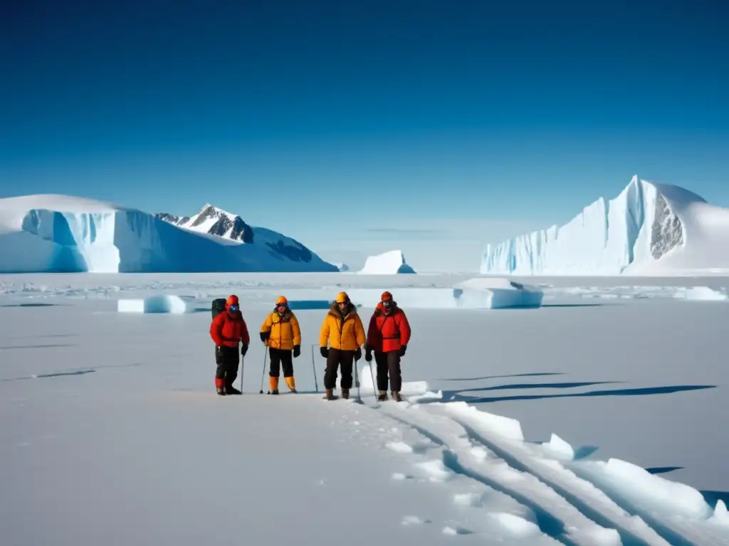 Expediciones en la Antártida: Descubriendo civilizaciones perdidas bajo el hielo