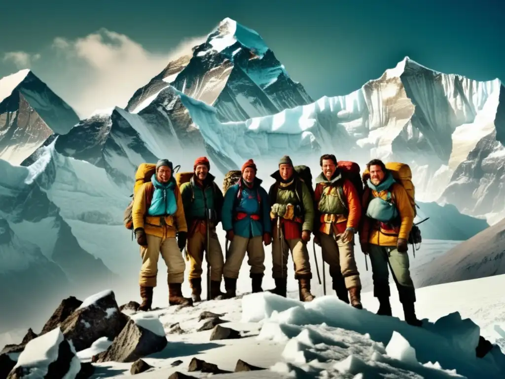 Expedición exitosa: Coordinación y Sinergia Grupal en el Everest