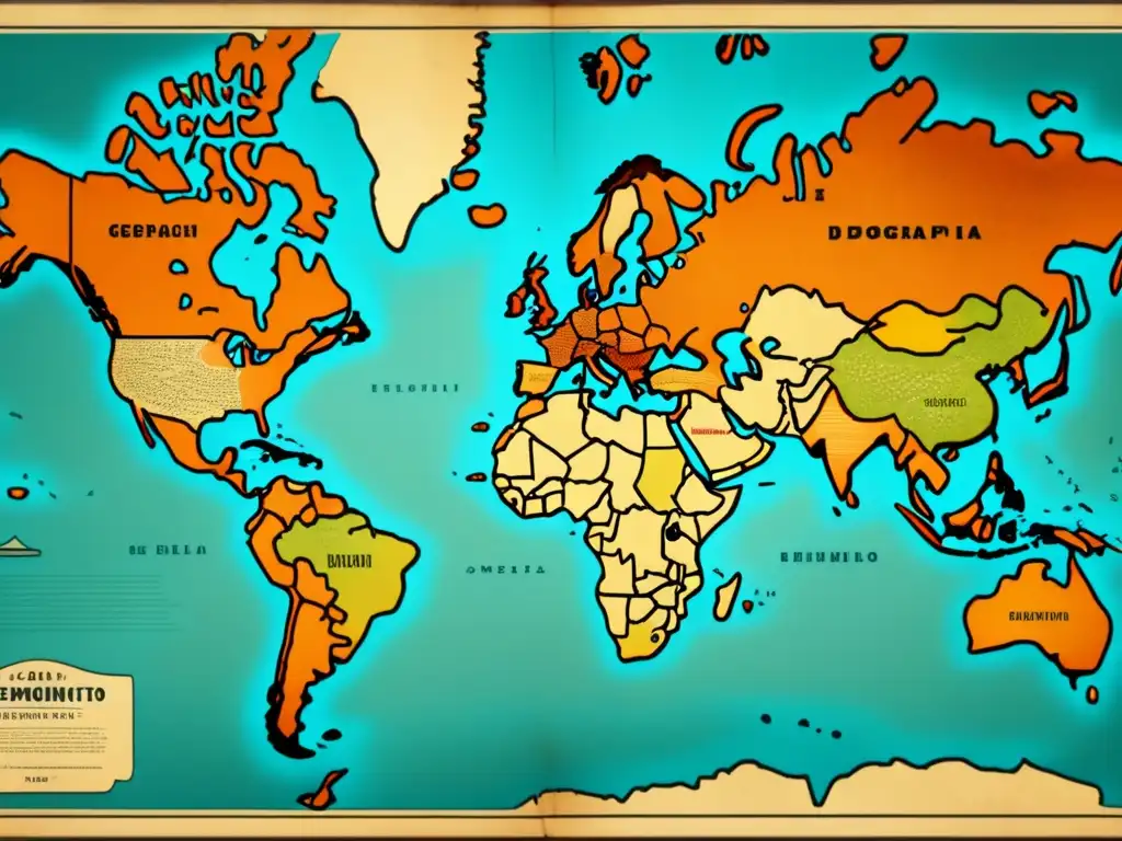 Mapa antiguo: El impacto de la Era de los Descubrimientos en la geografía