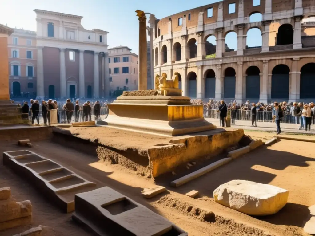 Excavación en Roma: Descubriendo la historia romana