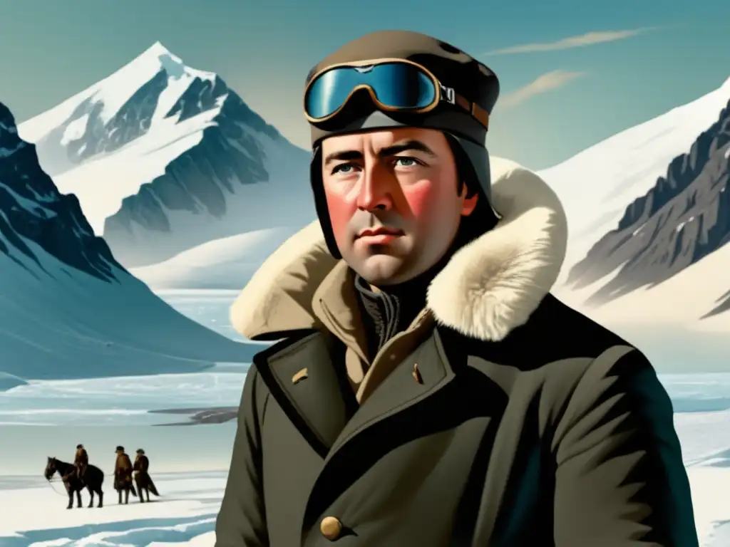 Robert Falcon Scott en la conquista del Polo Sur