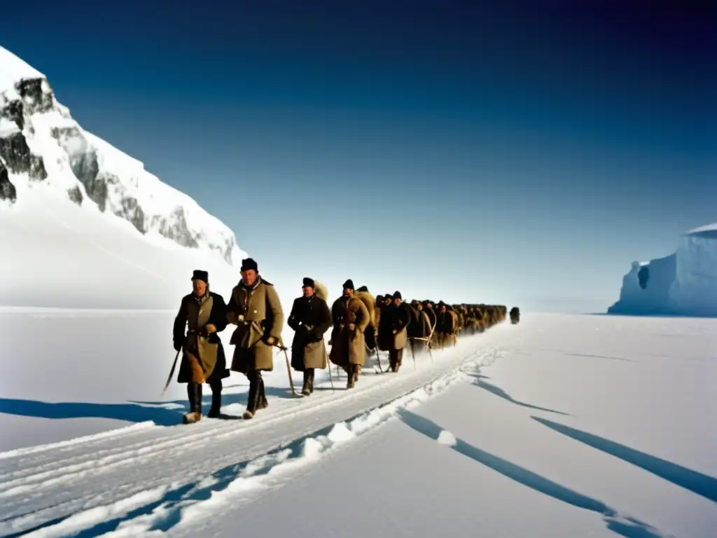 Expedición a la Antártida: Scott y Amundsen luchan por la gloria en el Polo Sur