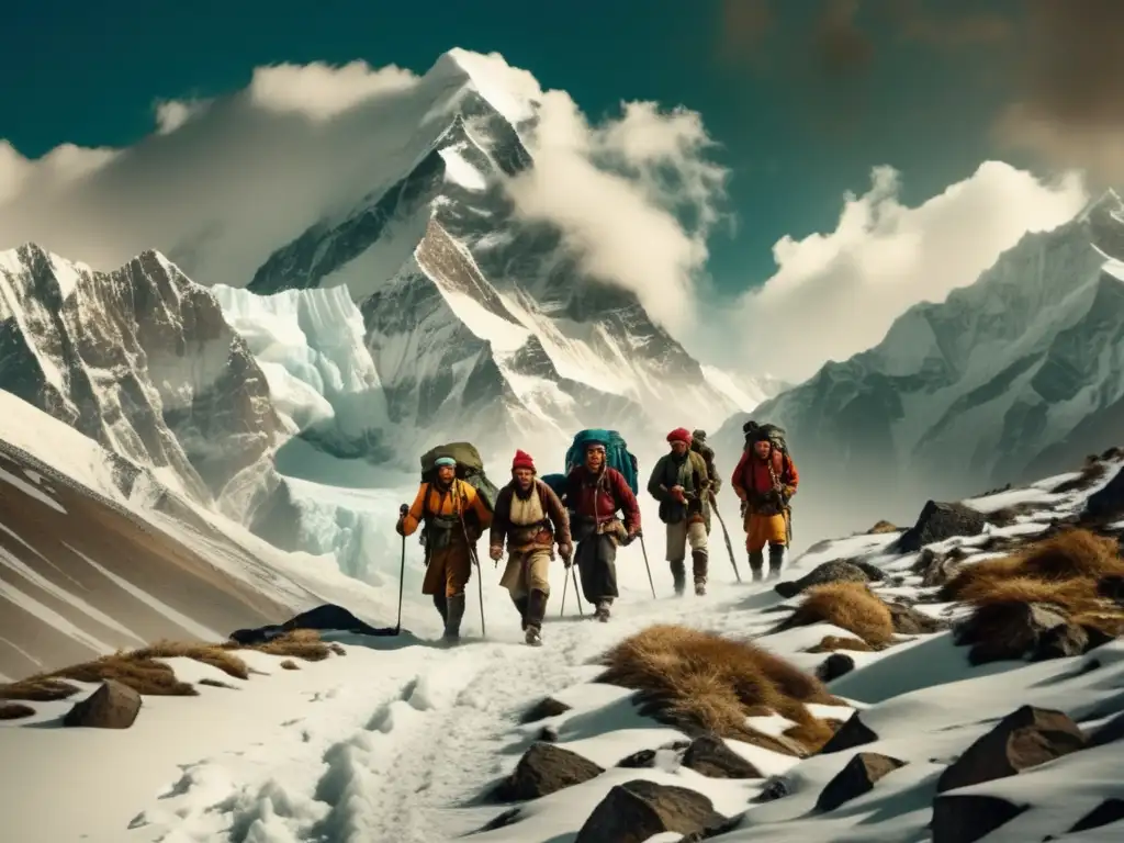 Aventura de supervivencia: exploradores en el Himalaya