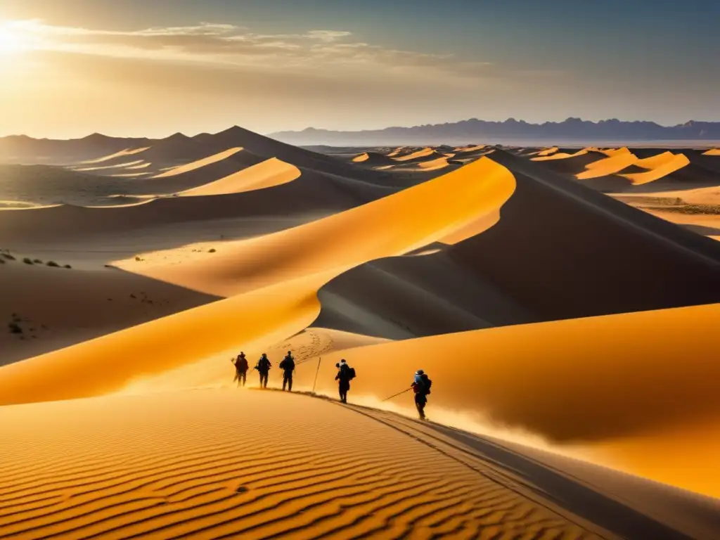 Aventura en el desierto con vehículos todo terreno Aventura en el desierto: vehículos todoterreno en expediciones desafiantes