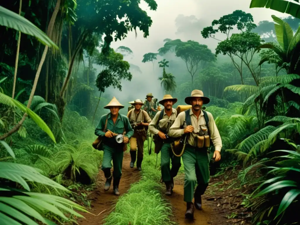 Exploradores en expediciones en el Amazonas, siglo XX: Cousteau, National Geographic y los VillasBoas