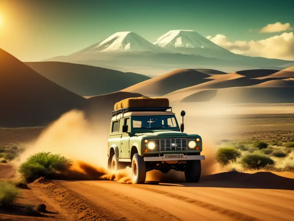 Transporte terrestre en expediciones: Vintage OffRoad Expedition