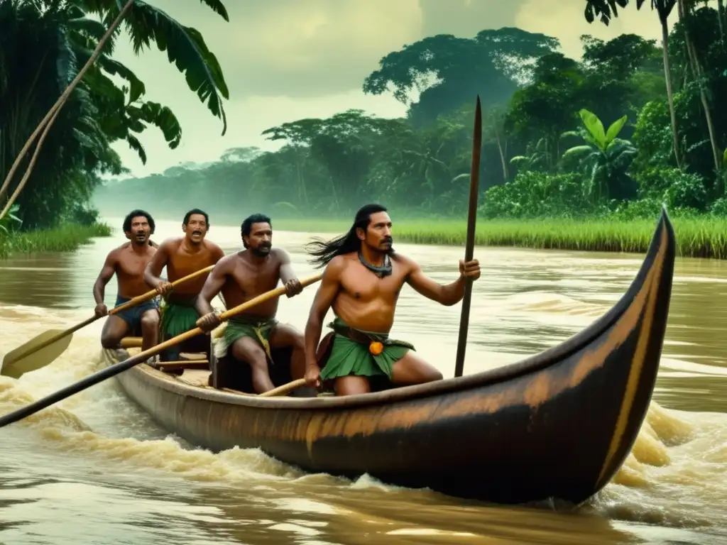 Peligros de Orellana y su expedición en el Amazonas