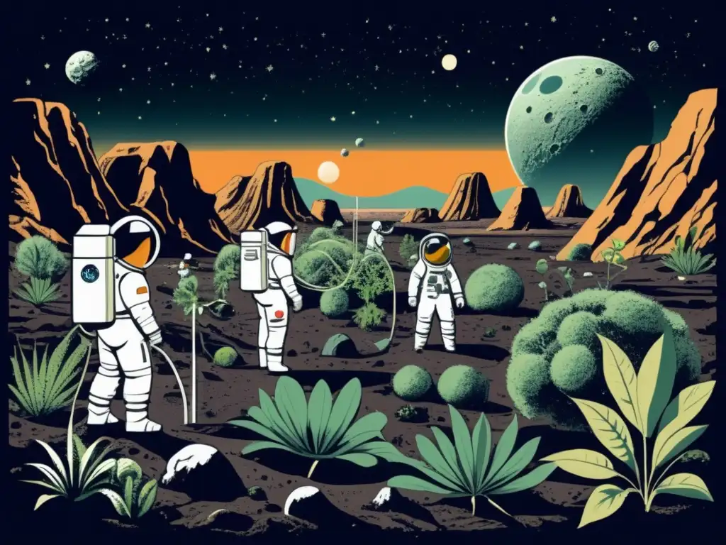 Expediciones botánicas en la Luna: ¿Hay vida vegetal fuera de la Tierra?