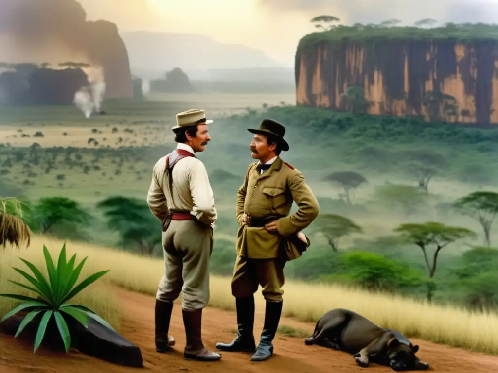 Encuentro histórico: Livingstone y Stanley, exploración África