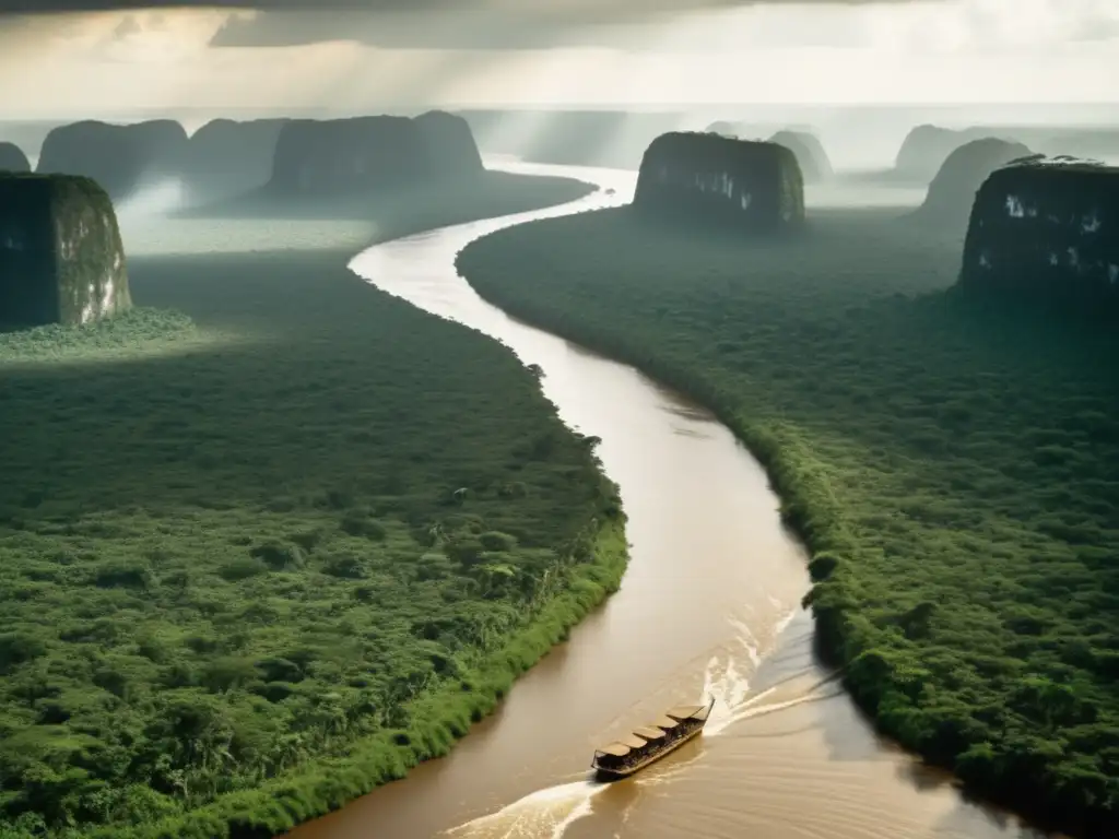 Expedición de Stanley en el majestuoso río Congo y la selva africana