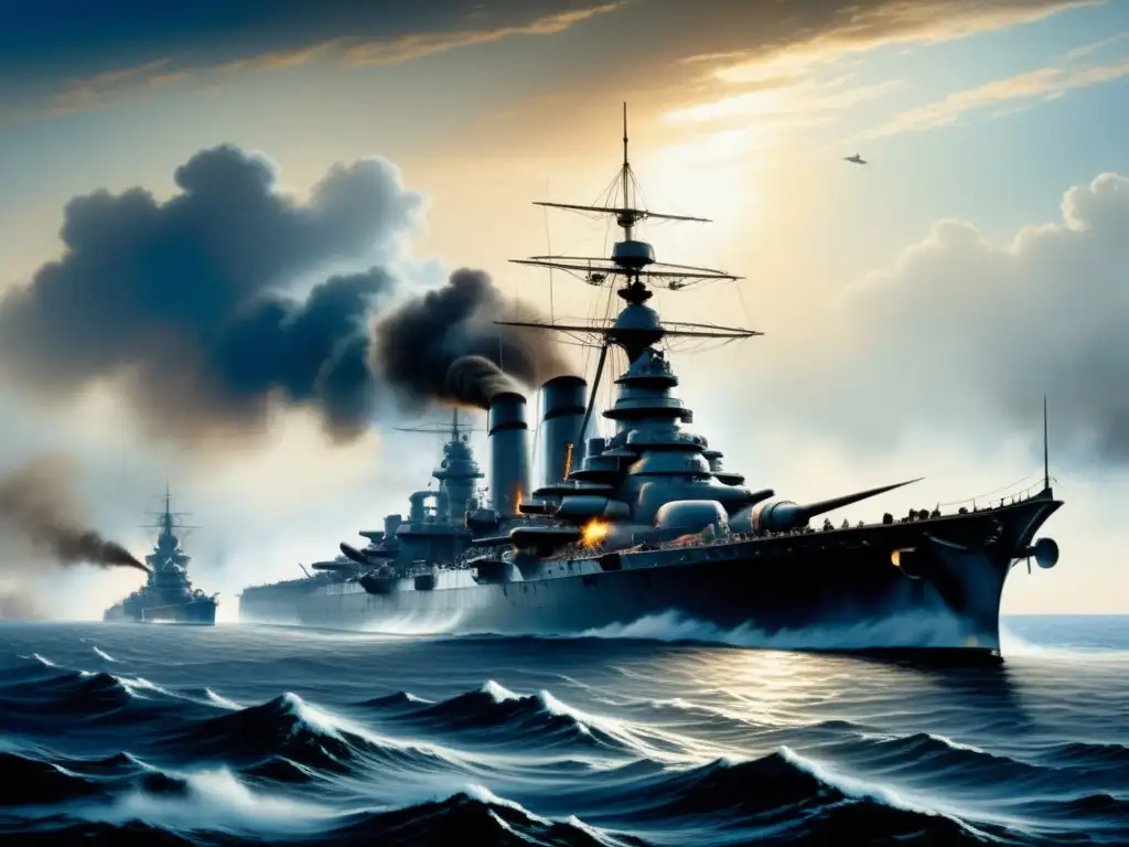 Escena de exploración naval: Enigma del HMS Hood, acorazado perdido