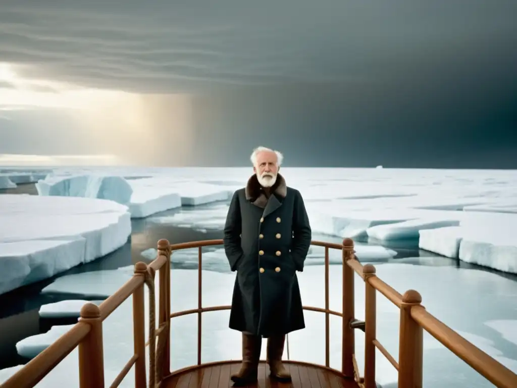 Exploración polar de Fridtjof Nansen en la nave 