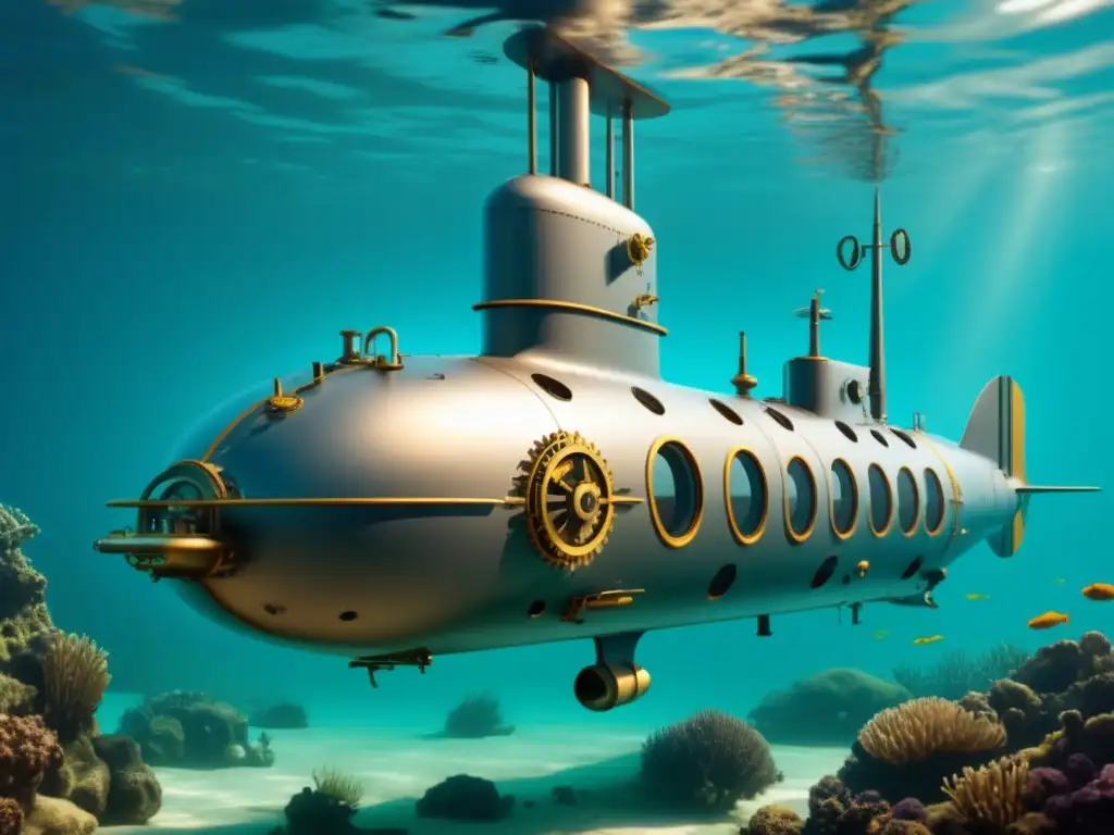 La invención del submarino: Explorando misterios oceánicos-