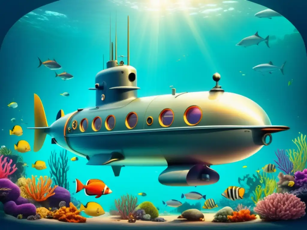 La invención del submarino: Explorando los misterios de las profundidades oceánicas