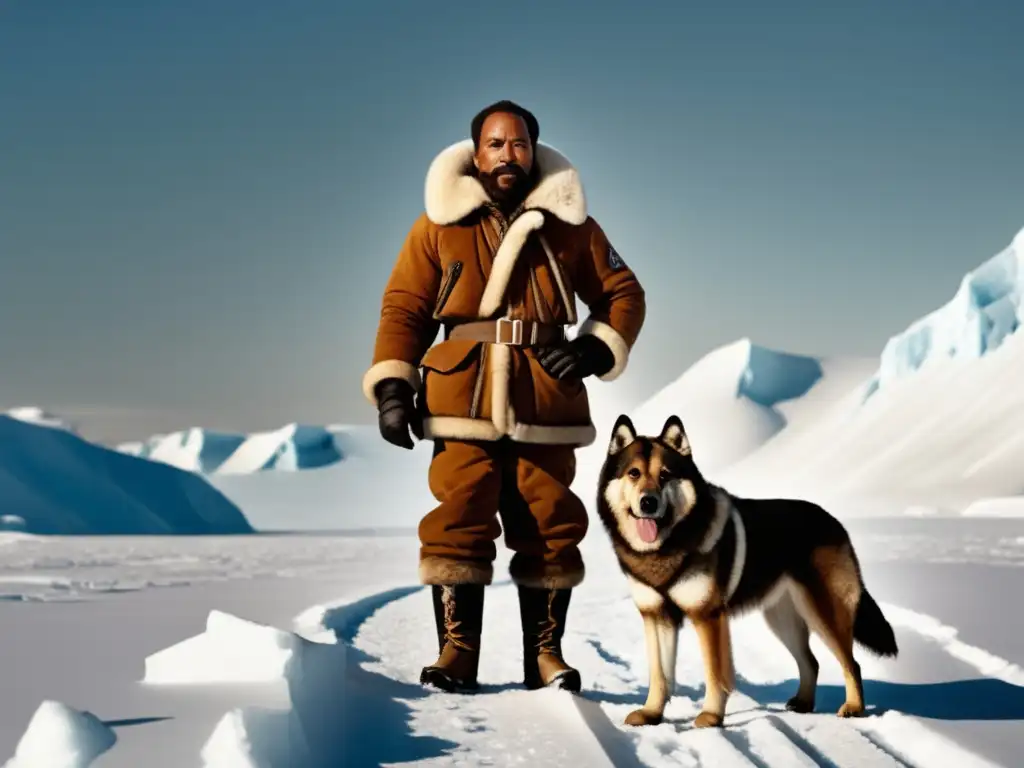 Exploración polar: Matthew Henson, explorador afroamericano, listo para una desafiante expedición en el Ártico