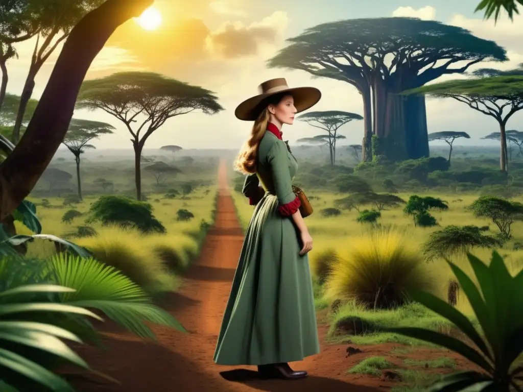 Mary Kingsley: De la alta sociedad a las selvas de África - Exploradora victoriana en la exuberante naturaleza africana