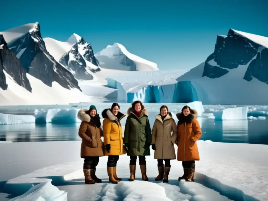 Las mujeres olvidadas de la Antártida: exploradoras polares valientes enfrentando desafíos en paisaje helado