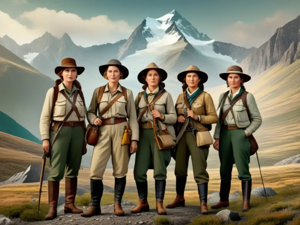 Pioneras del siglo XX en la montaña Mujeres en la frontera de lo desconocido: exploradoras pioneras del siglo XX desafiando normas sociales y superando límites