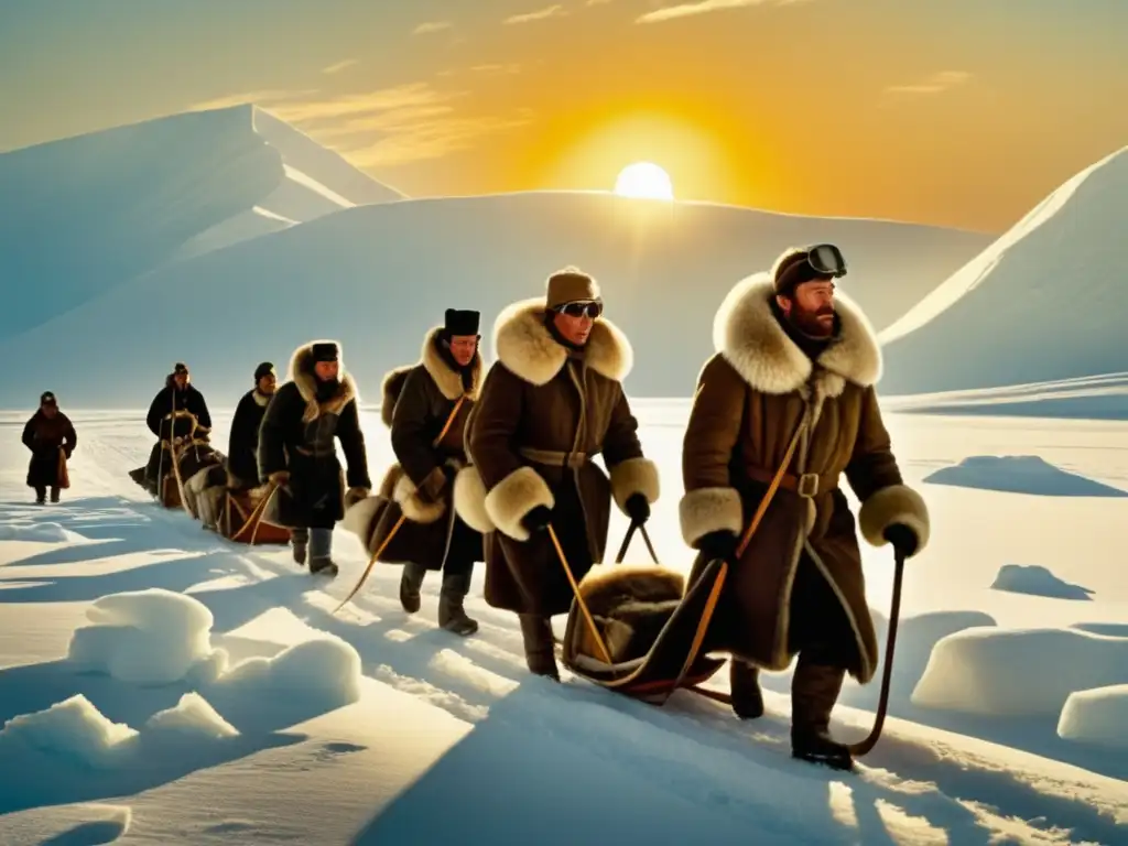 Exploradores en expedición ártica, antes de Robert Peary: ¿El Primer Hombre en Alcanzar el Polo Norte?