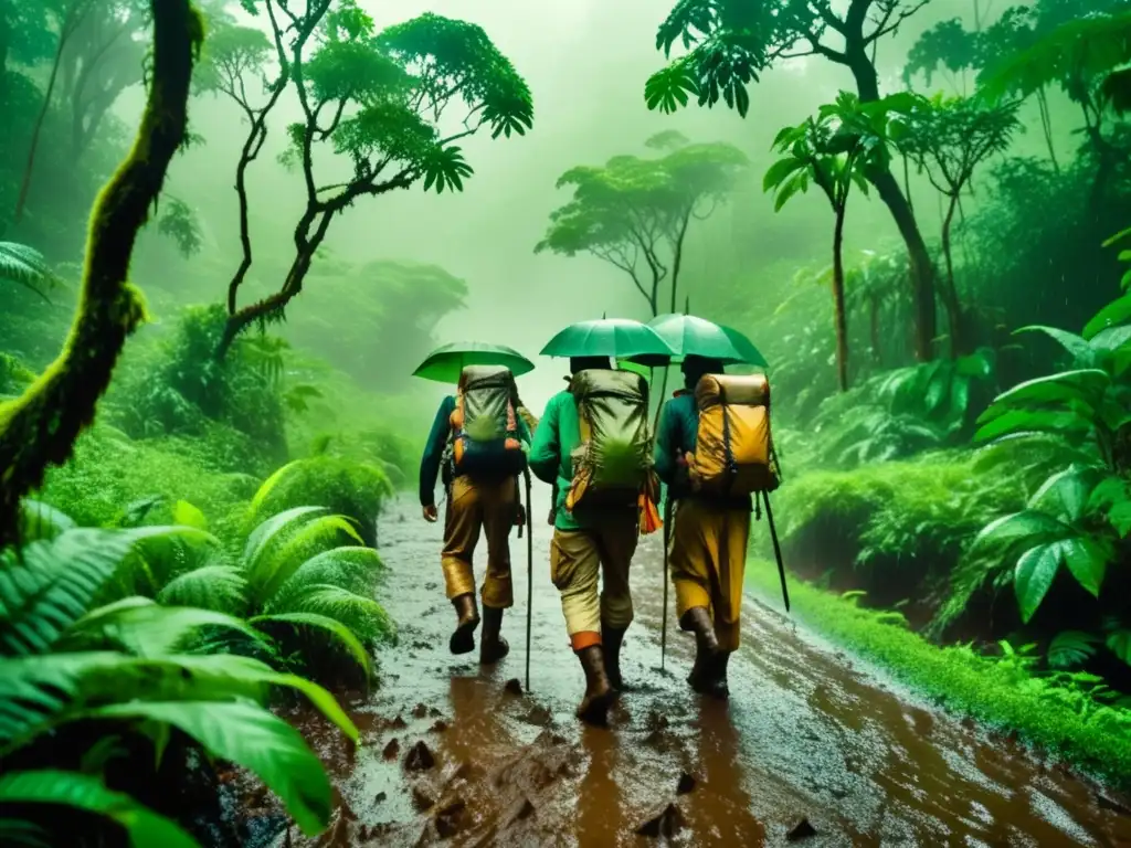 Expediciones en zonas de monzones: Desafíos de la lluvia extrema