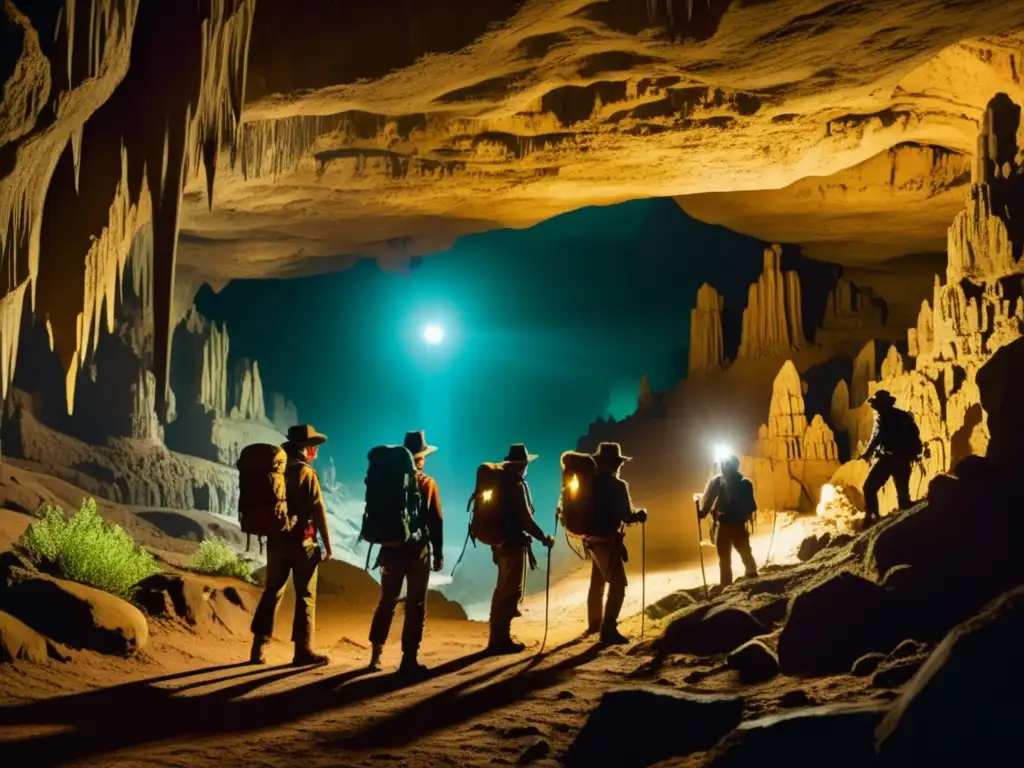 Exploradores en cuevas de Mammoth: una emocionante expedición al centro de la Tierra