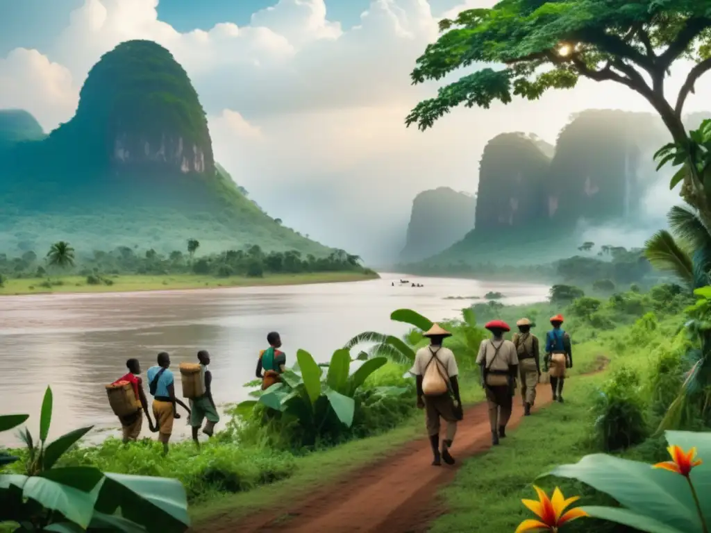 Explorando el Congo: Expedición de Stanley en imagen de 8k