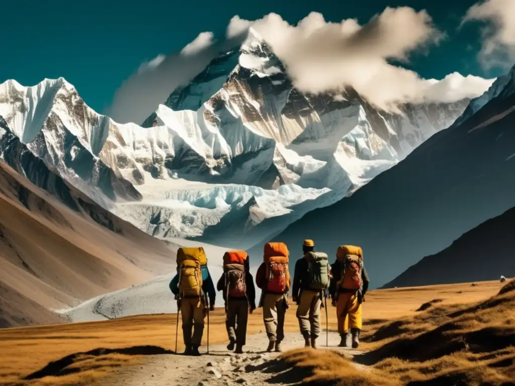 Aventura de exploradores en los Himalayas