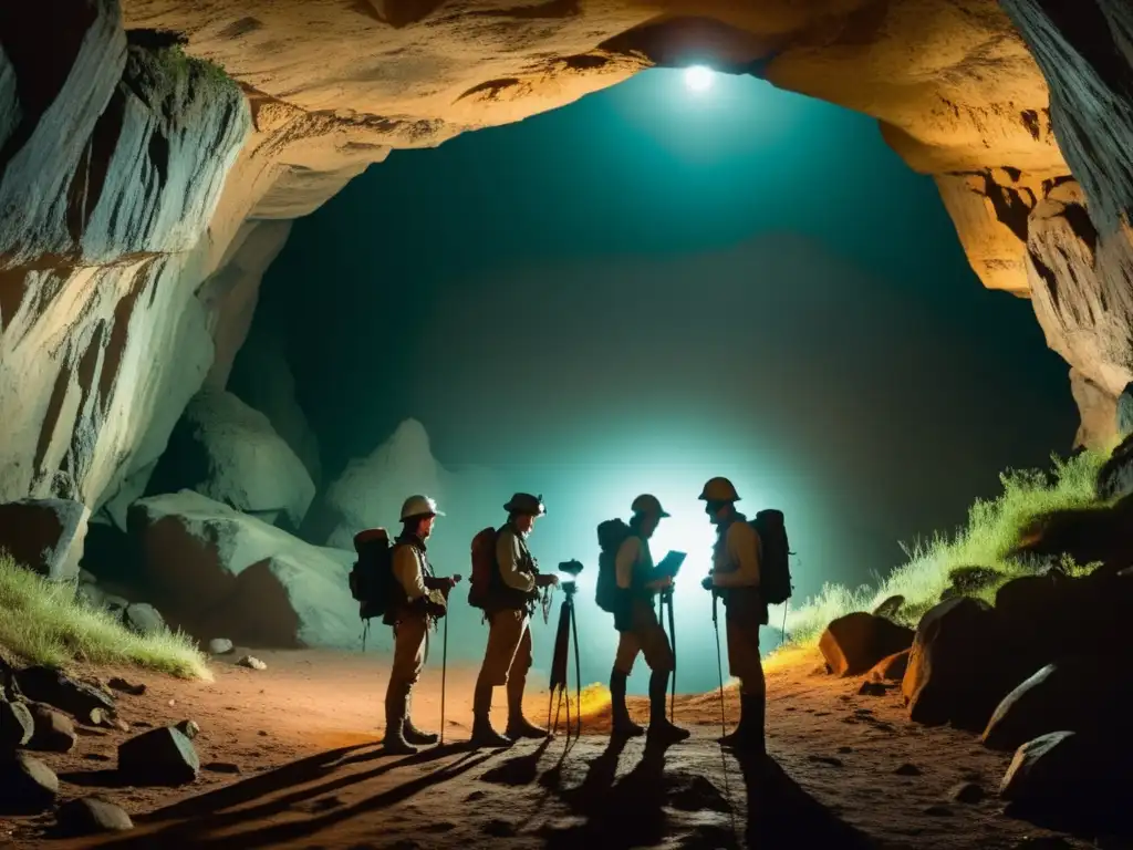 Exploradores listos para adentrarse en las cuevas de Sterkfontein, llenas de misterios y secretos (110 caracteres)