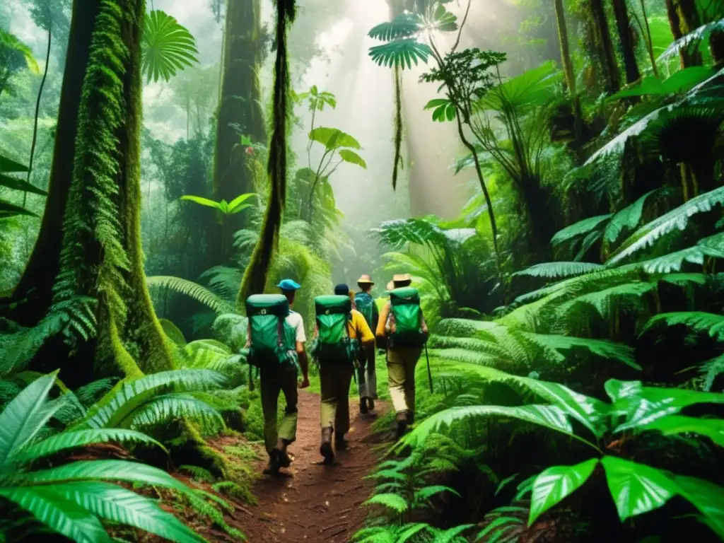 Explorando sin destruir: Sostenible descubrimiento en la selva